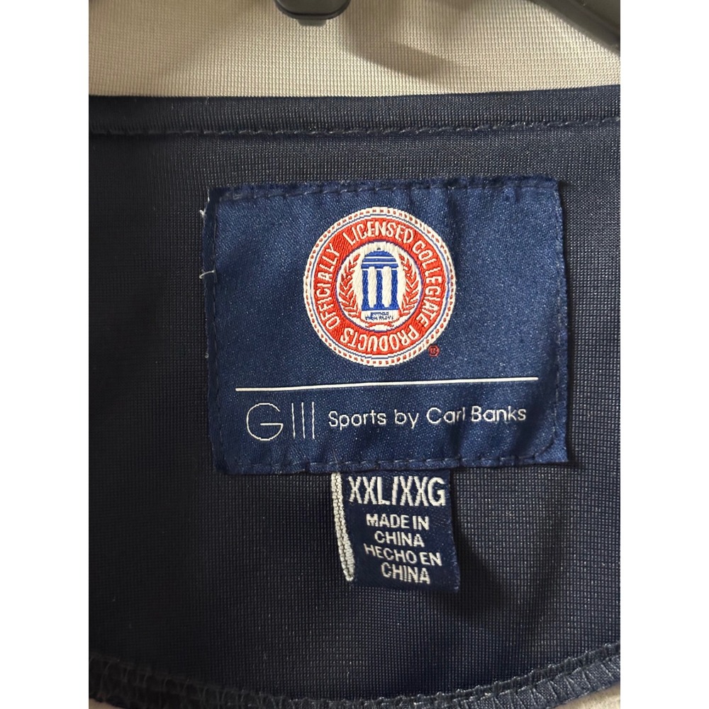 Penn State Nittany Lions Carl Banks Track Jacket Men's XXLG Blue Gray Zip‎ Up - Picture 2 of 4